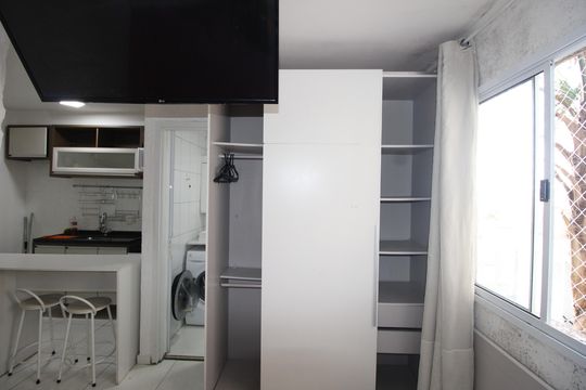 Quarto de apartamento para alugar com 1 quarto, 24m² em Vila Campanela, São Paulo