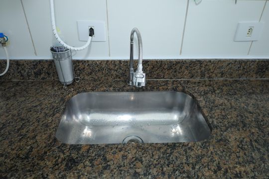 Cozinha de apartamento à venda com 2 quartos, 45m² em Colônia (zona Leste), São Paulo