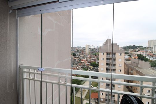 Varanda de apartamento à venda com 2 quartos, 45m² em Vila Carmosina, São Paulo