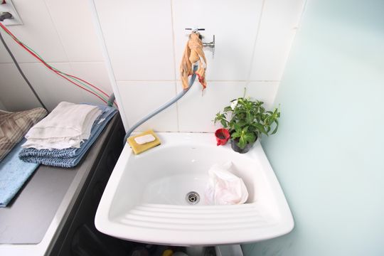 Área de Serviço de apartamento à venda com 2 quartos, 45m² em Vila Carmosina, São Paulo