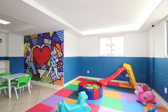 Área comum de apartamento à venda com 2 quartos, 45m² em Vila Carmosina, São Paulo
