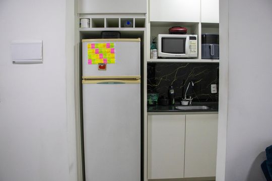 Cozinha de apartamento à venda com 2 quartos, 40m² em Jardim Santa Teresinha, São Paulo