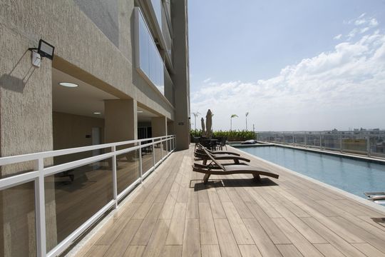 Área comum - Piscina de apartamento para alugar com 3 quartos, 79m² em Gutierrez, Belo Horizonte