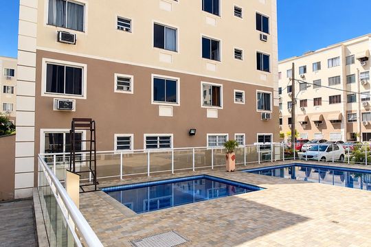 Área externa de apartamento à venda com 2 quartos, 46m² em Vigário Geral, Rio de Janeiro