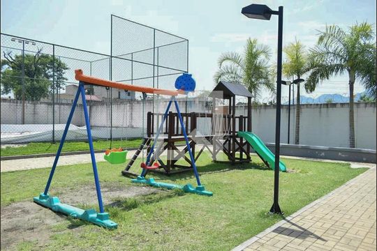 Área comum - Playground de apartamento para alugar com 3 quartos, 112m² em Campo Grande, Rio de Janeiro