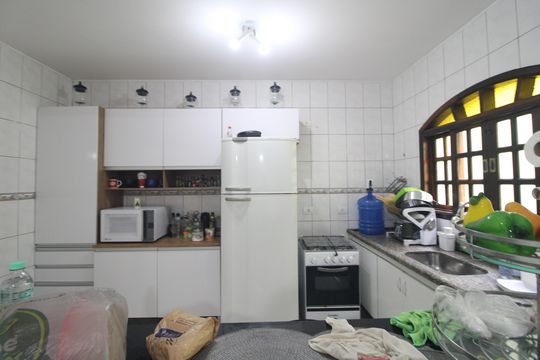 Cozinha de casa à venda com 2 quartos, 250m² em Jardim Cliper, São Paulo
