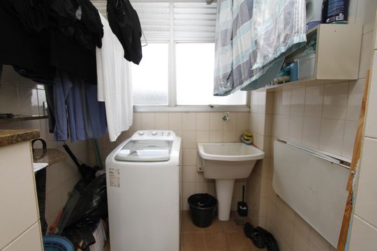 Área de Serviço de apartamento à venda com 3 quartos, 95m² em Serra, Belo Horizonte