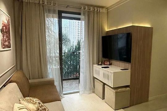 Sala de apartamento para alugar com 3 quartos, 58m² em Usina Piratininga, São Paulo