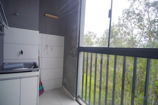 Varanda de apartamento para alugar com 2 quartos, 43m² em Scharlau, São Leopoldo