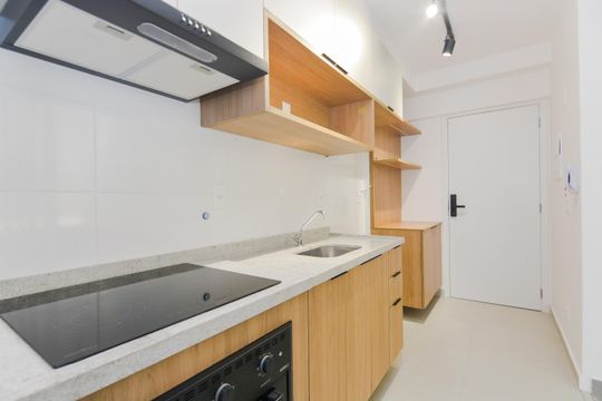 Cozinha de kitnet/studio à venda com 1 quarto, 30m² em Picanço, Guarulhos