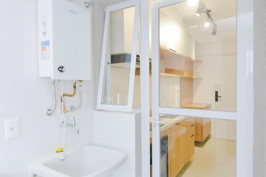 Área de Serviço de kitnet/studio à venda com 1 quarto, 30m² em Picanço, Guarulhos