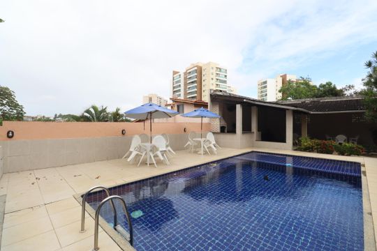 Área comum - Piscina de casa de condomínio para alugar com 3 quartos, 300m² em Pituaçu, Salvador
