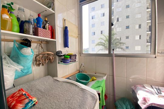Cozinha - Área de Serviço de apartamento para alugar com 2 quartos, 57m² em Cidade das Flores, Osasco