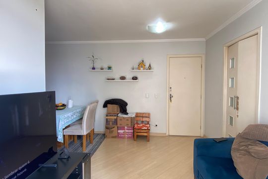 Sala de apartamento para alugar com 2 quartos, 57m² em Cidade das Flores, Osasco