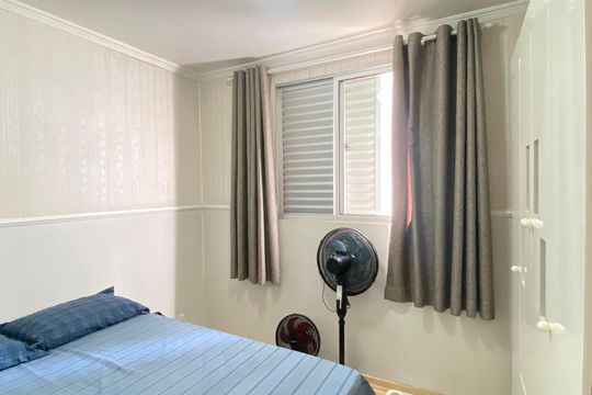 Quarto 2 de apartamento para alugar com 2 quartos, 57m² em Cidade das Flores, Osasco