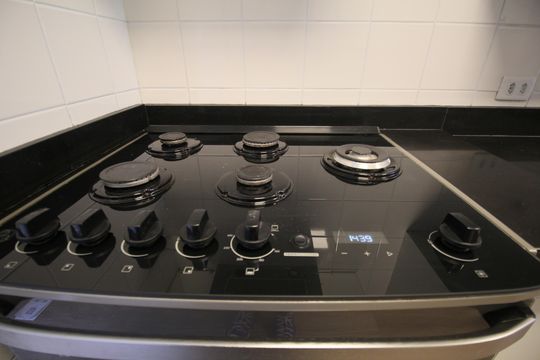 Cozinha - Armários de apartamento para alugar com 3 quartos, 128m² em Morumbi, São Paulo