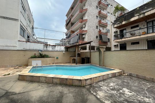 Área comum - Piscina de apartamento à venda com 4 quartos, 200m² em Vila Valqueire, Rio de Janeiro