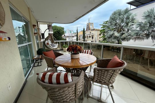 Varanda da Sala de apartamento à venda com 4 quartos, 200m² em Vila Valqueire, Rio de Janeiro