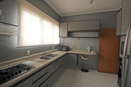 Cozinha e Área de Serviço de apartamento para alugar com 3 quartos, 150m² em Boqueirão, Santos
