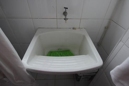 Cozinha e Área de Serviço de apartamento para alugar com 3 quartos, 150m² em Boqueirão, Santos