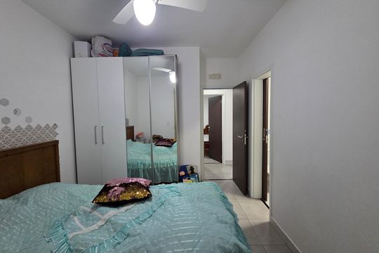 Suíte 1 de apartamento para alugar com 2 quartos, 84m² em Canto do Forte, Praia Grande
