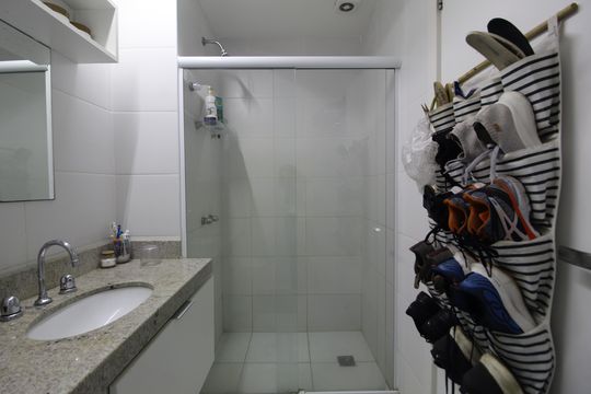 Quarto 1 - Suíte de apartamento para alugar com 2 quartos, 77m² em Barra Olímpica, Rio de Janeiro