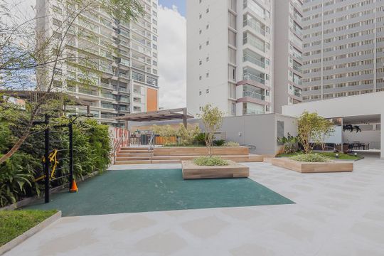 Jardim de kitnet/studio para alugar com 1 quarto, 26m² em Sumaré, São Paulo