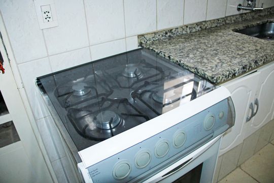 Cozinha de casa para alugar com 3 quartos, 117m² em Jardim Sao Matheus, Vinhedo