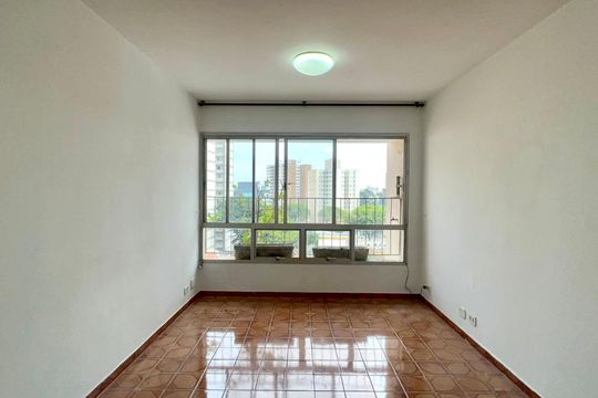 Sala de apartamento para alugar com 3 quartos, 83m² em Paraíso, São Paulo