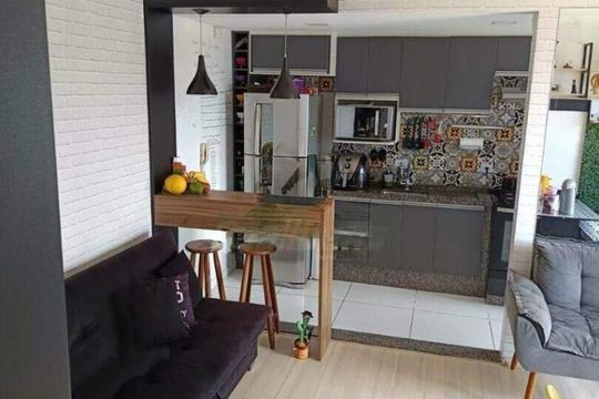 Apartamento à venda com 2 quartos, 52m² em Vila Nossa Senhora das Vitorias, Mauá