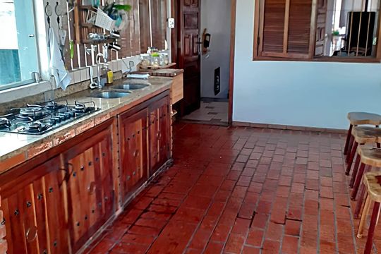 Espaço Gourmet da Frente  de casa à venda com 4 quartos, 296m² em Alípio de Melo, Belo Horizonte