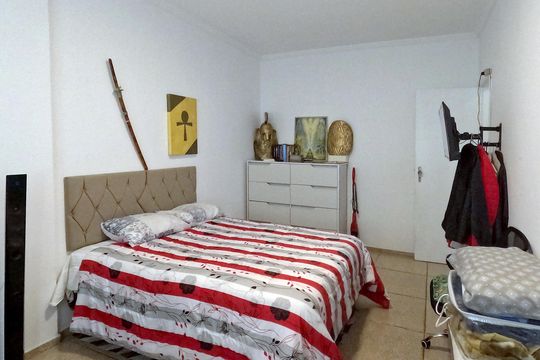 Quarto 1 de apartamento para alugar com 1 quarto, 68m² em Vila Mathias, Santos