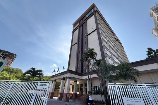 Fachada de kitnet/studio à venda com 1 quarto, 40m² em Recreio dos Bandeirantes, Rio de Janeiro