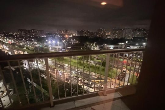 Varanda de kitnet/studio à venda com 1 quarto, 40m² em Recreio dos Bandeirantes, Rio de Janeiro