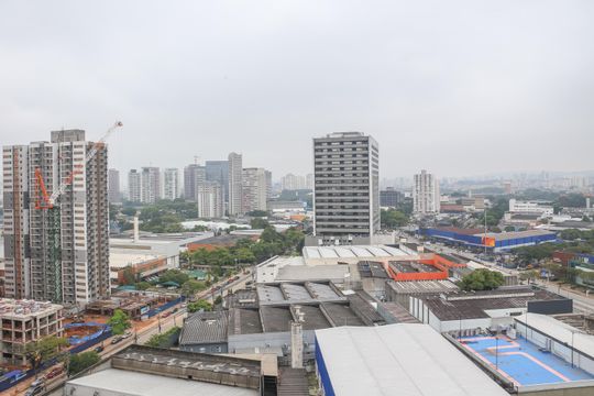 Vista do Quarto 2 de apartamento para alugar com 2 quartos, 34m² em Parque Industrial Tomas Edson, São Paulo