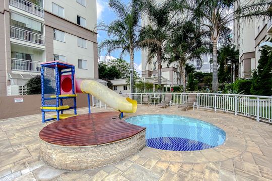 Área comum - Piscina de apartamento para alugar com 2 quartos, 53m² em Belenzinho, São Paulo