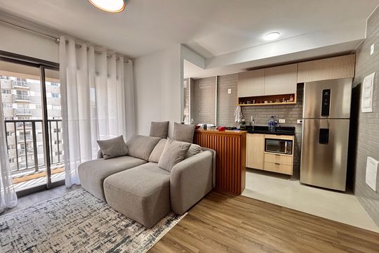 Apartamento para alugar com 1 quarto, 50m² em Alphaville Industrial, Barueri