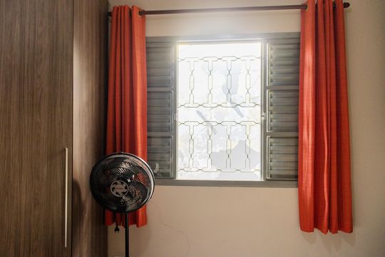 Vista do Quarto de casa para alugar com 2 quartos, 110m² em Vila Bocaina, Mauá