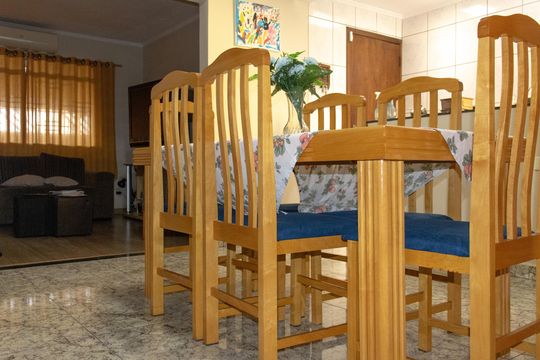 Cozinha de casa para alugar com 2 quartos, 110m² em Vila Bocaina, Mauá