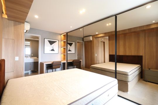 Suíte  de apartamento para alugar com 2 quartos, 60m² em Jardim das Perdizes, São Paulo