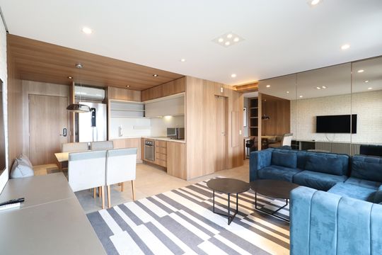Sala de apartamento para alugar com 2 quartos, 60m² em Jardim das Perdizes, São Paulo