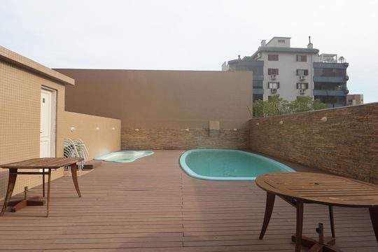 Área comum - Piscina de apartamento para alugar com 3 quartos, 149m² em Marechal Rondon, Canoas