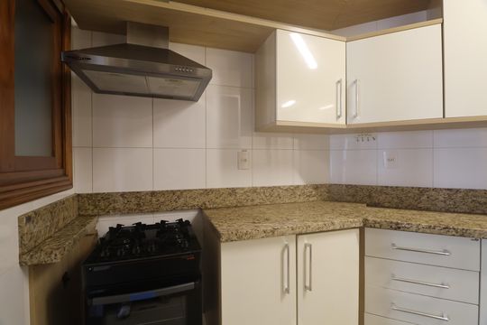 Cozinha - Armários de apartamento para alugar com 3 quartos, 149m² em Marechal Rondon, Canoas