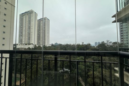 Varanda da Sala de apartamento para alugar com 2 quartos, 67m² em Jardim Tupanci, Barueri