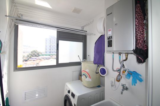 Área de Serviço de apartamento à venda com 2 quartos, 73m² em Parada Inglesa, São Paulo