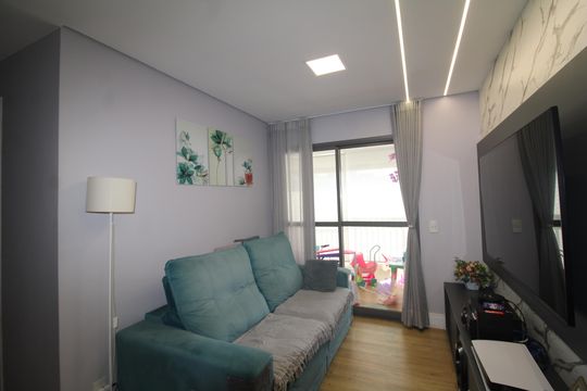 Sala de apartamento à venda com 2 quartos, 73m² em Parada Inglesa, São Paulo