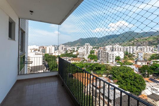 Varanda de apartamento para alugar com 3 quartos, 93m² em Grajaú, Rio de Janeiro