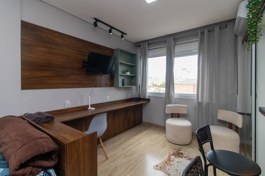 Apartamento à venda com 1 quarto, 25m² em Azenha, Porto Alegre