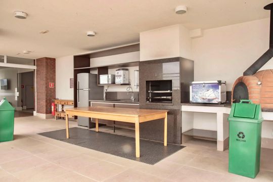 Área comum - Churrasqueira de apartamento para alugar com 2 quartos, 58m² em Vila Clementino, São Paulo