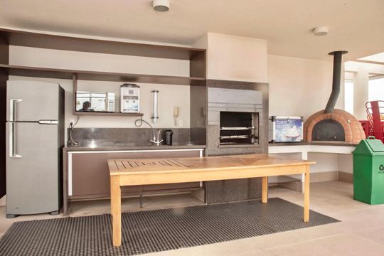 Área comum - Churrasqueira de apartamento para alugar com 2 quartos, 58m² em Vila Clementino, São Paulo